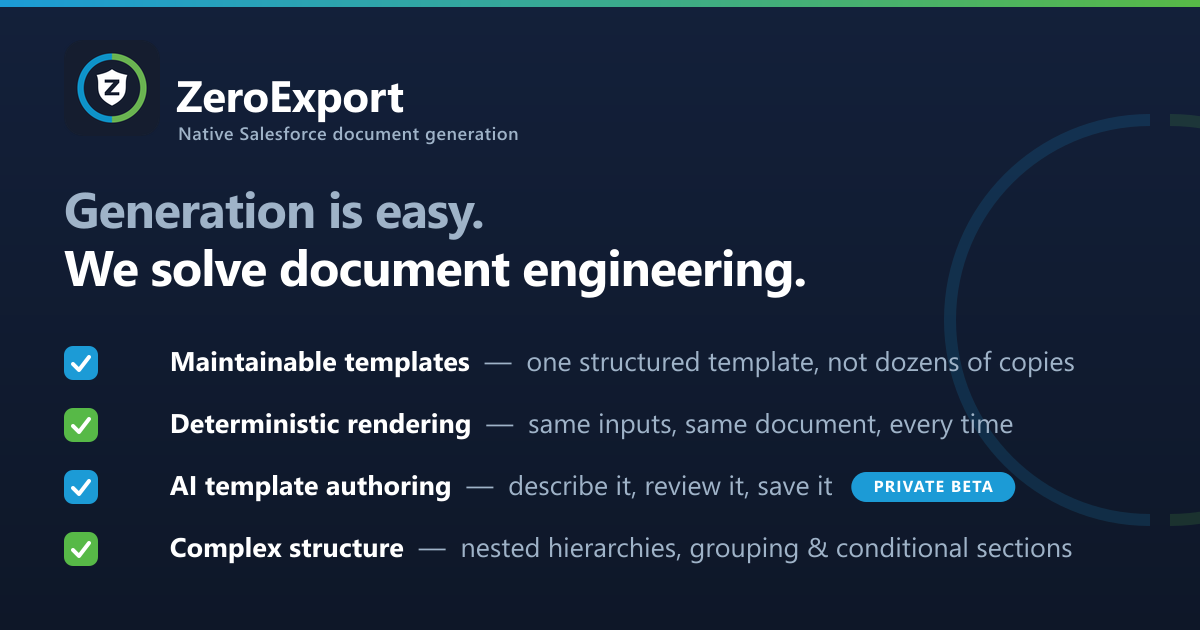 Getting Started with ZeroExport: Your First Document Template